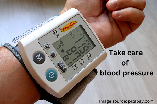 High blood pressure and diabetes