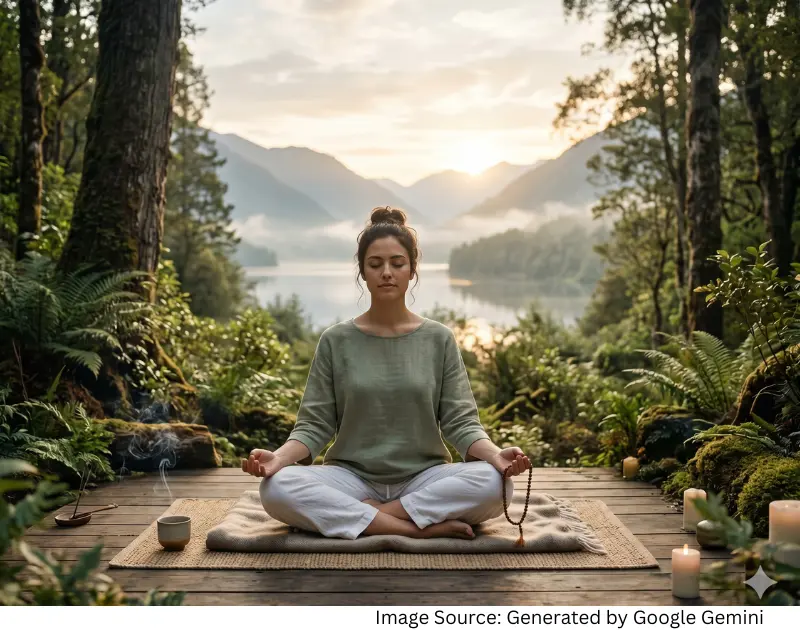 Relaxation techniques like meditation and yoga